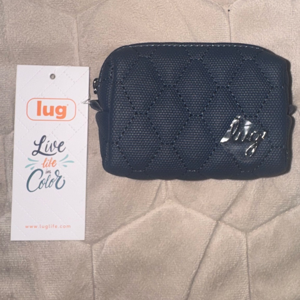 NWT lug ChooChoo mini, Indigo vegan leather 
Pill box wrapped, dust bag included